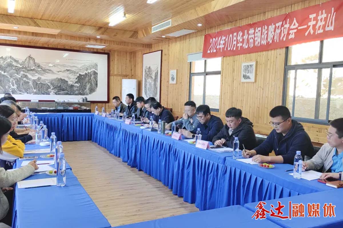 North China Strip steel strategy seminar and information exchange meeting - Anhui Tianzhushan Station successfully held